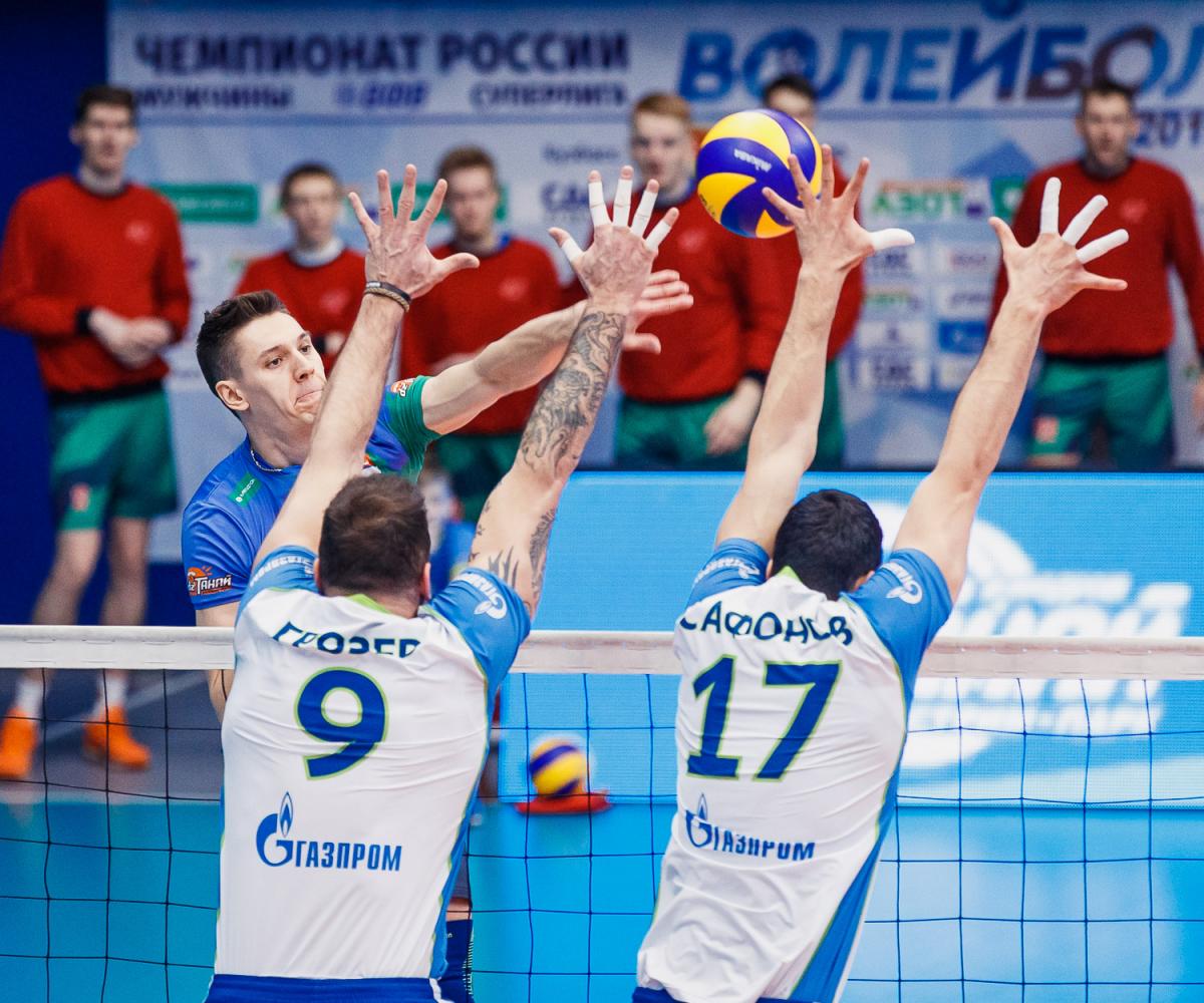 Волейбол чемпионат россии мужчины зенит спб